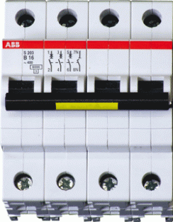 Abb Automaat 4p 6ka S 204 C32